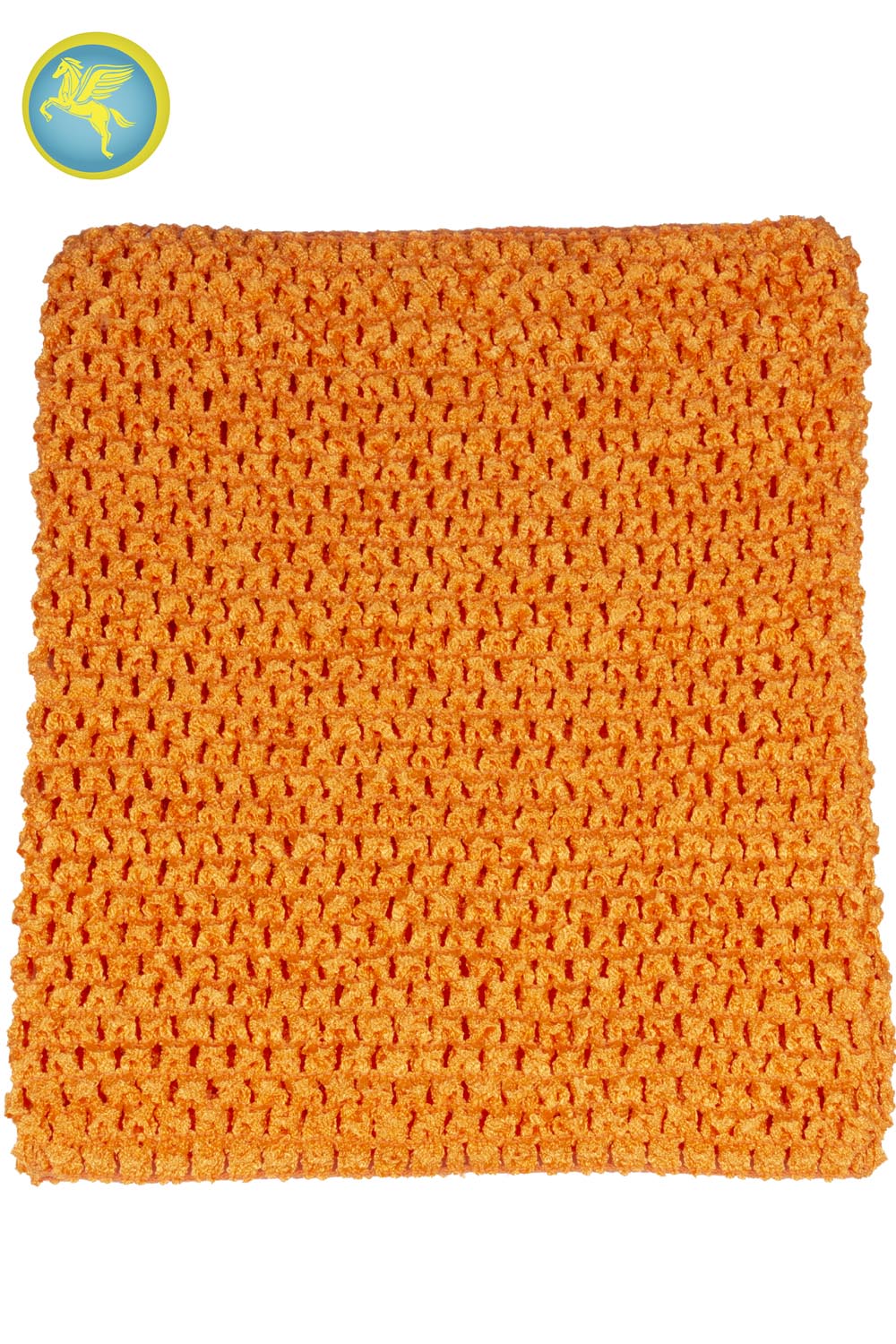 TOP ELASTICO TINTA UNITA ARANCIO